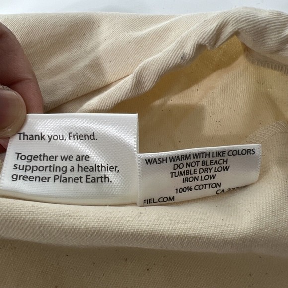 The New School Duffel Sack Tote Canvas Bag - Picture 4 of 10